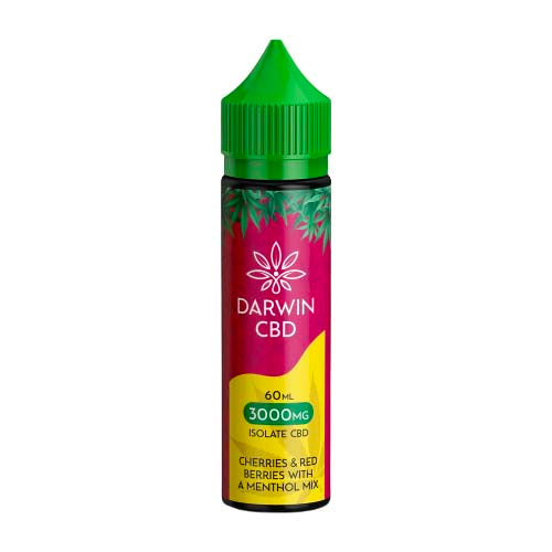 Darwin - Cherries & Red Berries with a Menthol Mix - CBD Isolate 60ml
