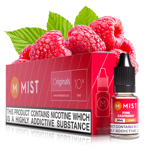Pink Raspberry E Liquid (10x10ml)