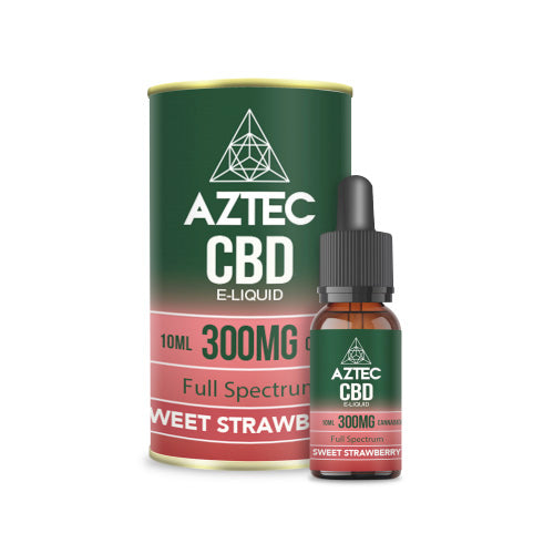 Aztec CBD - Sweet Strawberry - CBD 10ml 300mg