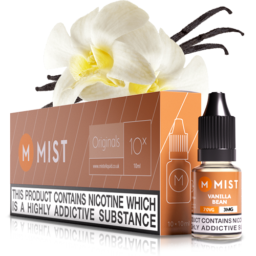 Vanilla Bean E Liquid (10x10ml)