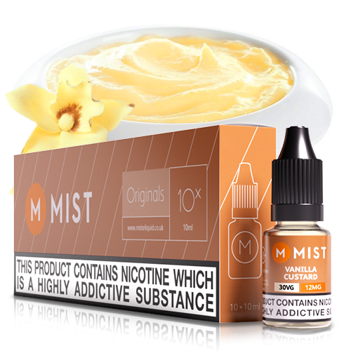 Vanilla Custard E Liquid (10x10ml)