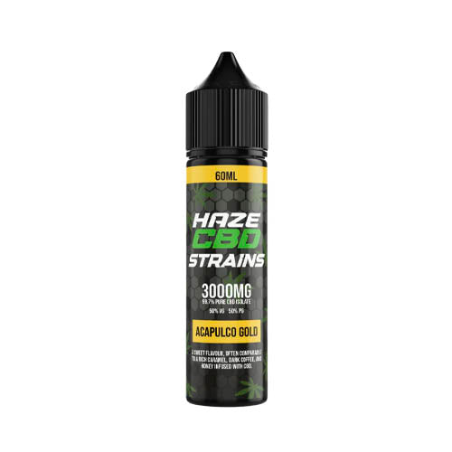 Haze CBD Strains - Acapulco Gold - 50ml 3000mg