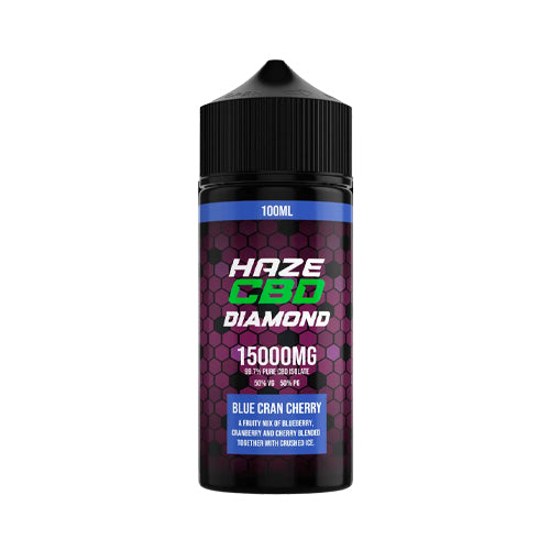 Haze CBD Diamond Blue Cran Cherry 15000mg E-Liquid 100ml Haze CBD Diamond Blue Cran Cherry 15000mg E-Liquid 100ml