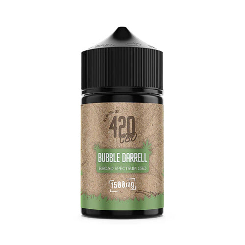 420 E-liquids CBD Vape 1500mg Bubble Darrell 50ml | THC-Free 420 E-liquids CBD Vape 1500mg Bubble Darrell 50ml | THC-Free