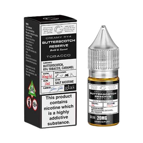 Glas Basix Butterscotch Reserve Nic Salt