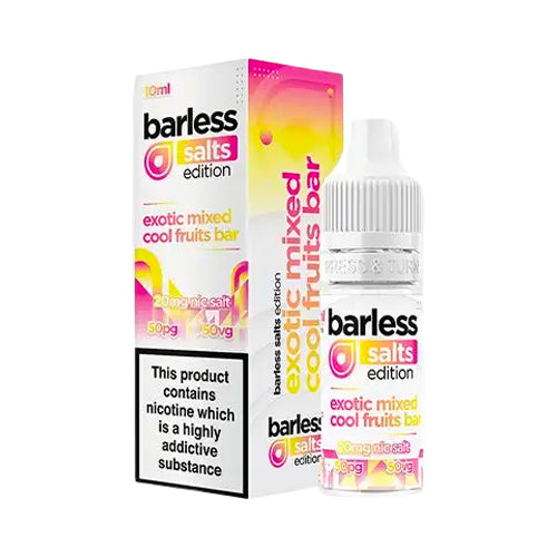 Barless Salts Edition Exotic Mixed Cool Fruits Bar Nic Salt