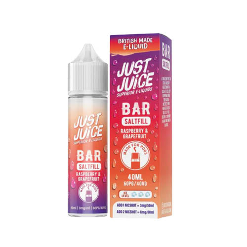 Just Juice Bar Saltfill - Raspberry & Grapefruit 40ml