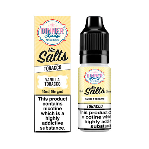 Dinner Lady Vanilla Tobacco Nic Salt