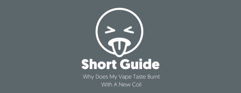 featured image of why does my vape taste burnt with a new coil