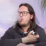Aiden from MIST UK showing how to vape