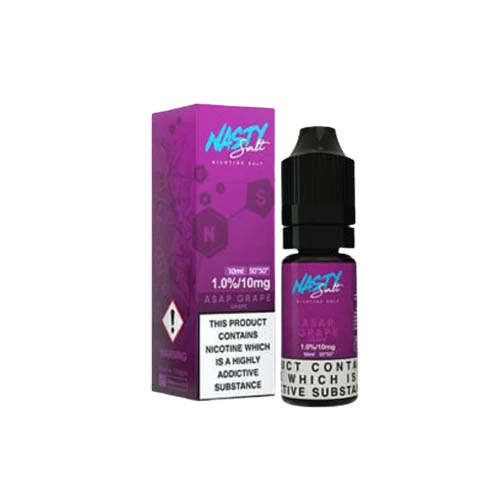 ASAP Grape Nic salt from Nasty Juice is one of the best vape flavours