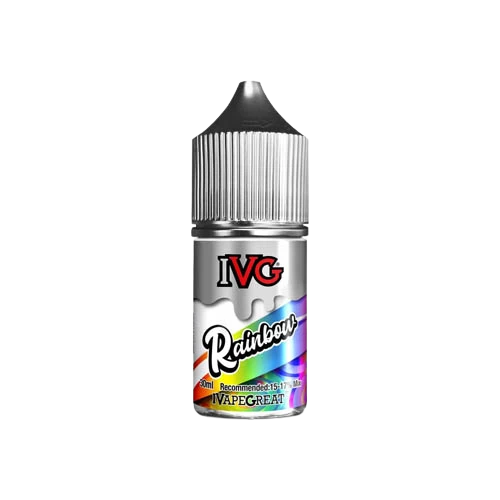 IVG's Rainbow flavour concentrate bottle.