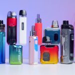 Photo showing all the best pod vapes in 2024 as reviewed by MIST UK