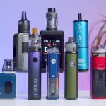 Photo showing all the best vapes for heavy smokers, as reviewed by MIST UK.