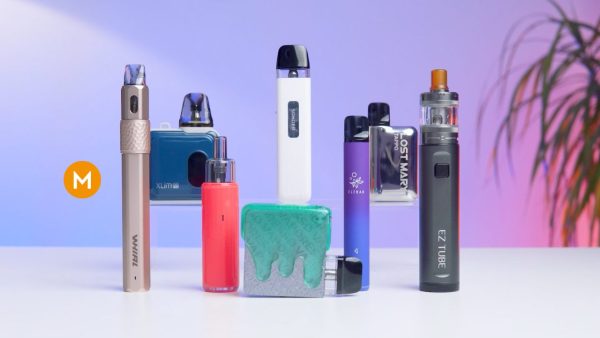 A group photo showing the best alternatives to disposable vapes reviewed by MIST UK