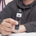Aiden from MIST holding the Argus P1S for a review