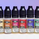 Photo showing all the available flavours in Dinner Lady Select Tobacco range