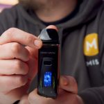 Aiden from MIST holding a Geekvape Digi Pro R