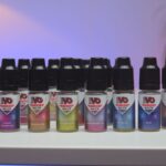 Photo showing all the IVG Intense Salts for MIST's review