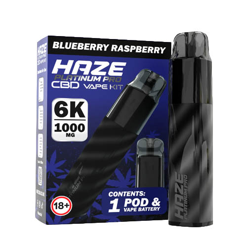 HAZE Platinum Pro CBD vape kit