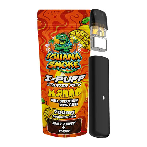 Iguana Smoke CBD I-Puff pod kit