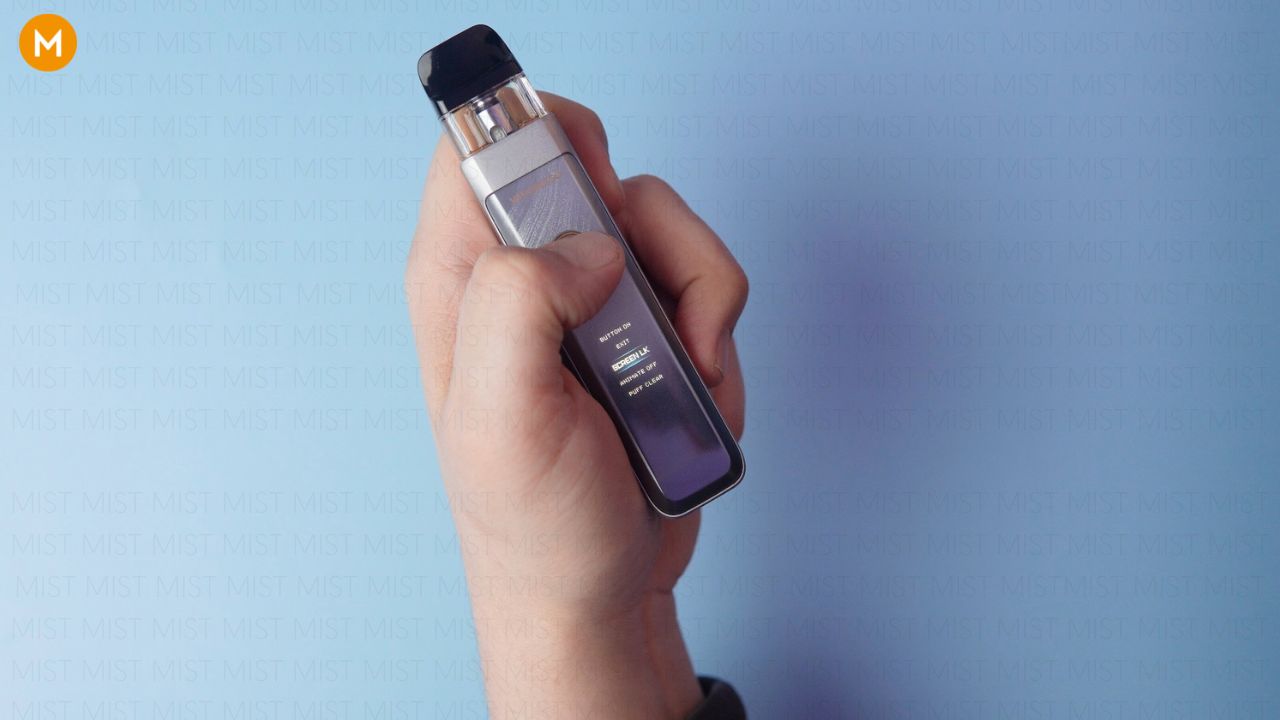 Photo showing the menu of the Vaporesso XROS Pro 2