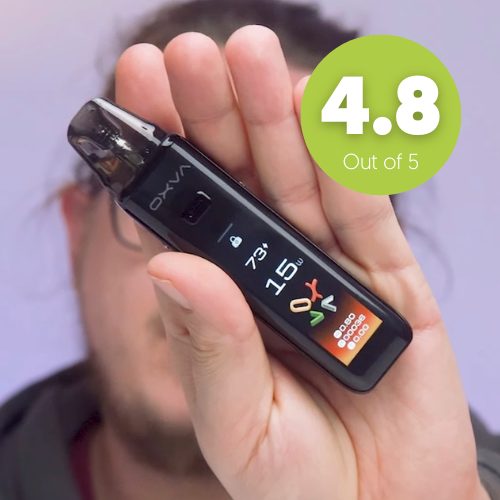 Photo showing MIST's total score for the OXVA XLIM 3 Ultra