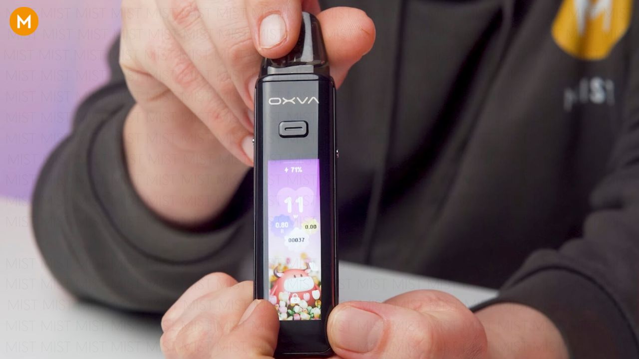 Photo showing the touchscreen display of the XLIM 3 Ultra