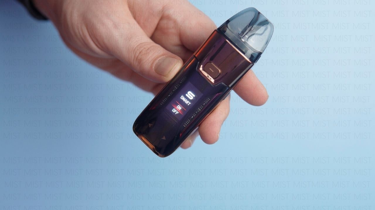 Photo showing the Smart Mode of the Vaporesso LUXE XR MAX 2