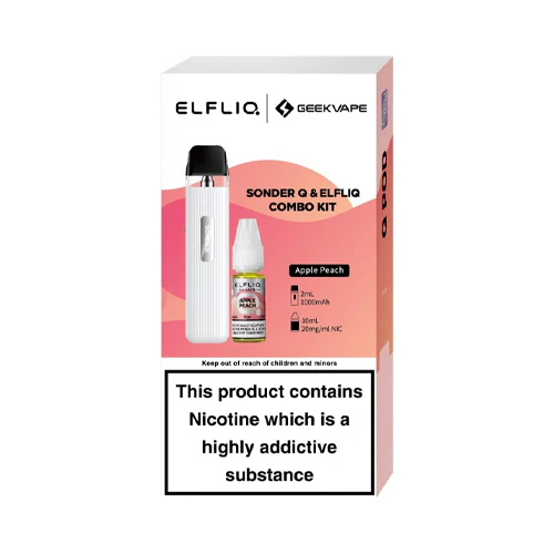 Photo showing the Geekvape Sonder Q and Elfliq bundle