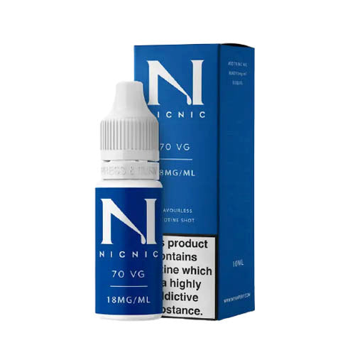 70 VG 18mg Nicotine Shot 10ml 