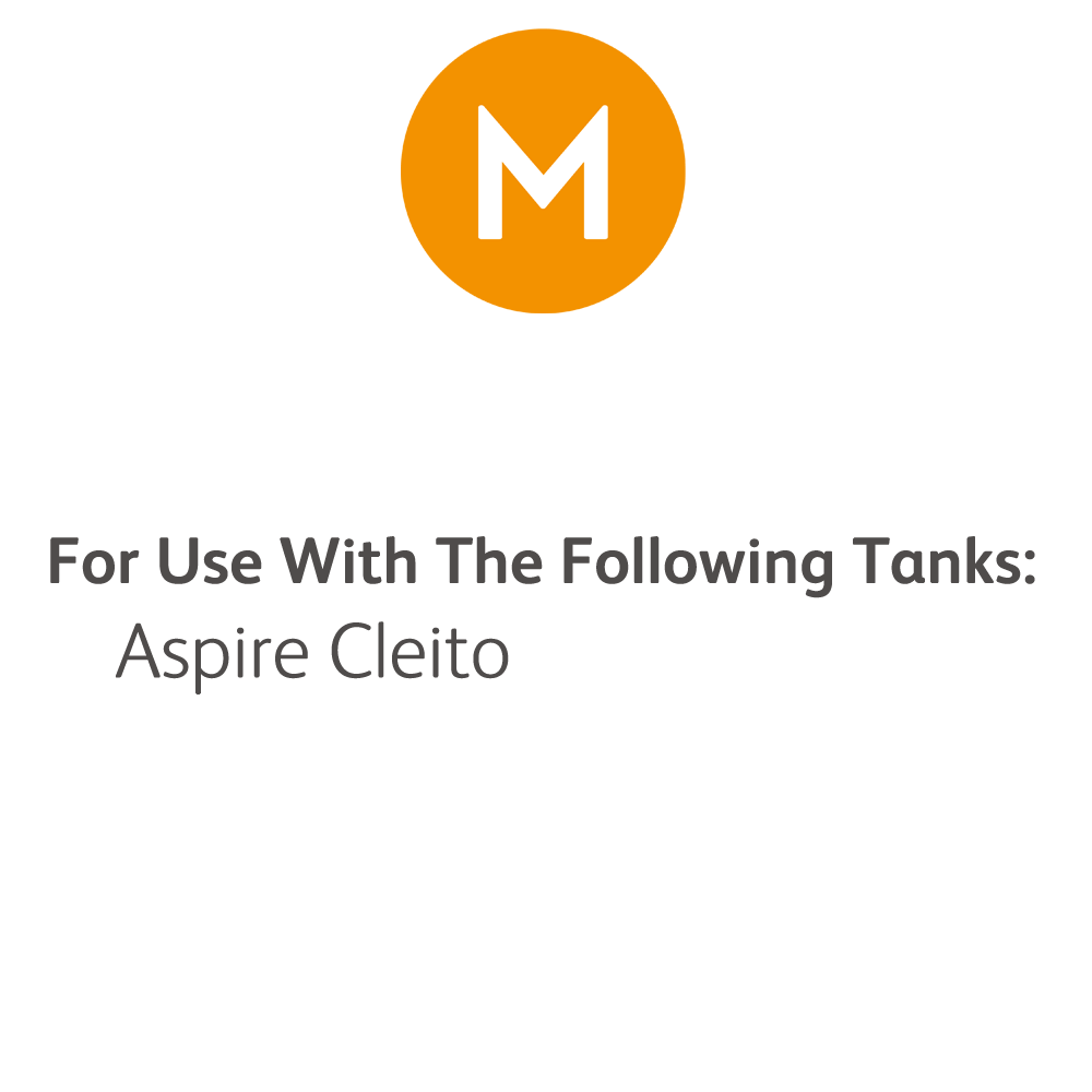 Aspire Cleito Dual Clapton Coils