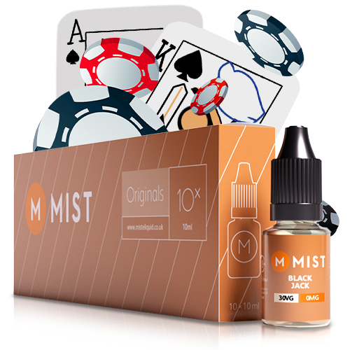 Black Jack E Liquid (10x10ml)
