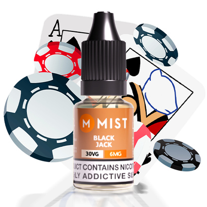 Black Jack Vape Juice 10ml