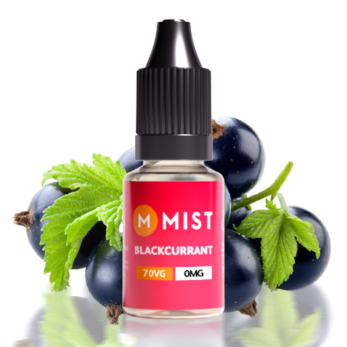Blackcurrant E Liquid 10ml — 30PG/70VG (Extra Vapour) / NONE 0mg