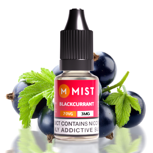 Blackcurrant E Liquid 10ml — 30PG/70VG (Extra Vapour) / X.LOW 3mg