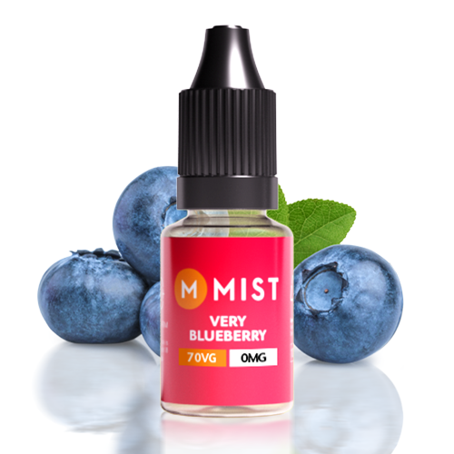 Very Blueberry E Liquid 10ml — 30PG/70VG (Extra Vapour) / NONE 0mg