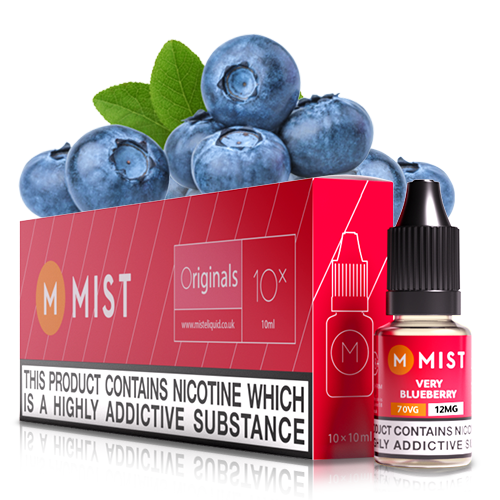 Very Blueberry Vape Juice (10x10ml)