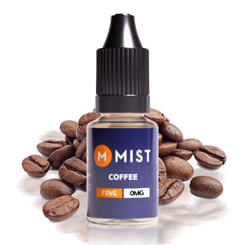Coffee E Liquid 10ml — 30PG/70VG (Extra Vapour) / NONE 0mg