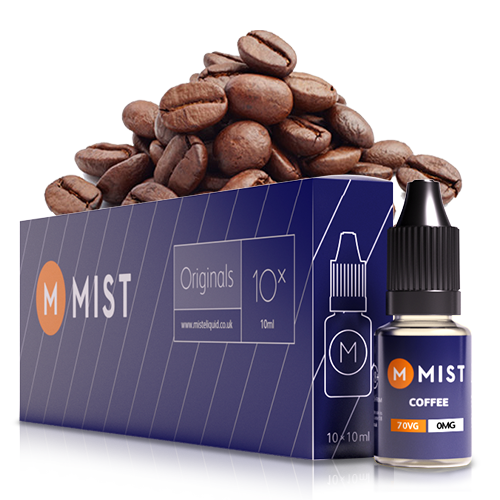 Coffee E Liquid (10x10ml) — 30PG/70VG (Extra Vapour) / NONE 0mg