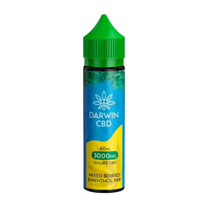 Darwin - Mixed Berries &amp; Menthol Mix - CBD Isolate 60ml