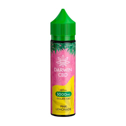 Pure Cbd Vape Juice Darwin Pink Lemonade CBD Isolate 3000mg 60ml CBD+CBN Sleep E Pure Cbd Vape Juice Darwin Pink Lemonade CBD Isolate 3000mg 60ml CBD+CBN Sleep E