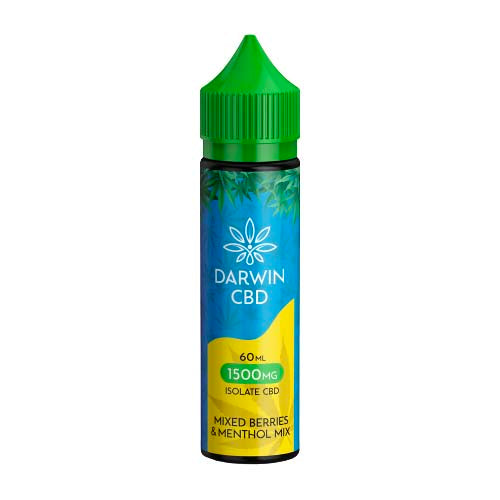 Darwin - Mixed Berries &amp; Menthol Mix - CBD Isolate 60ml