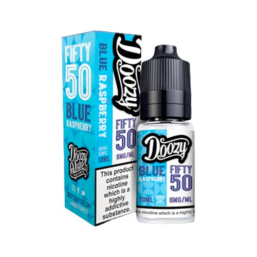 Doozy Fifty 50 Blue Raspberry 10ml
