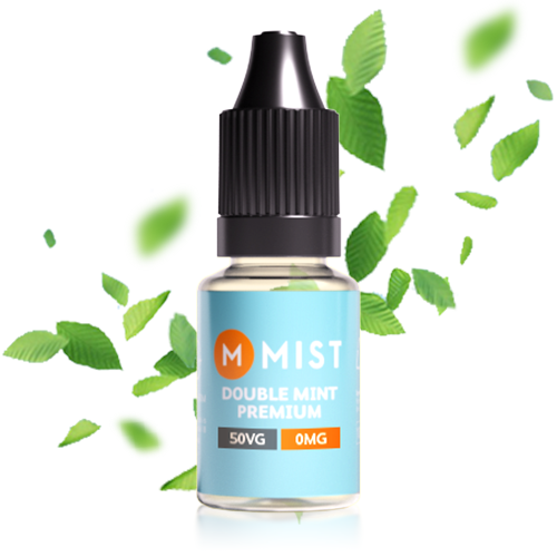 Double Mint Premium E Liquid 10ml — NONE 0mg