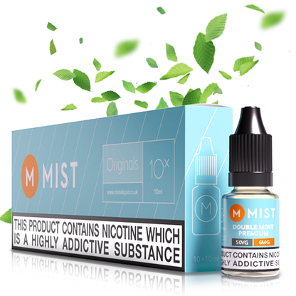 Double Mint Premium E Liquid (10x10ml)