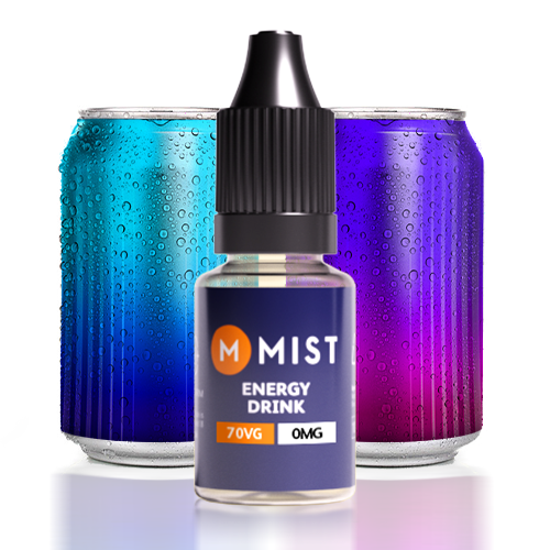 Energy Drink E Liquid 10ml — 30PG/70VG (Extra Vapour) / NONE 0mg