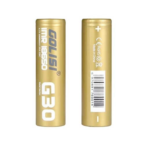 Golisi G30 18650 3000mAh Battery X2