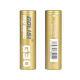 Golisi G30 18650 3000mAh Battery X2