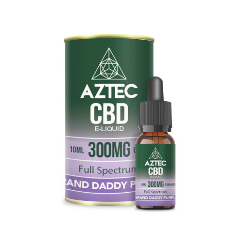 cbd hemp oil vape juice Granddaddy Purple 300mg Choose Flavor:Berrymelon Icy Flavour Blaster - Kit 2500mg CBD